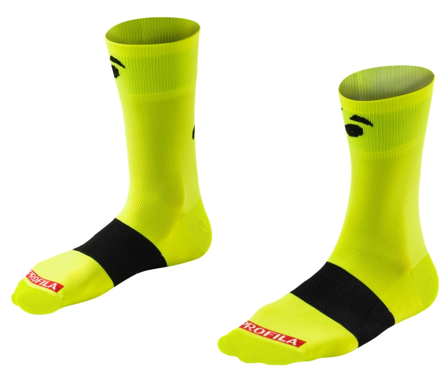 Bontrager Socke Race 13 cm L (43 – 45) Visibility Yellow