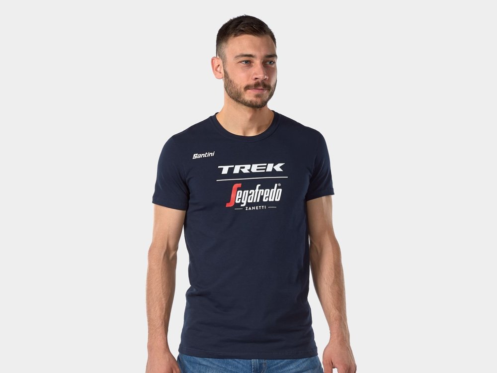 T-Shirt Santini Trek-Segafredo XS Dark Blue