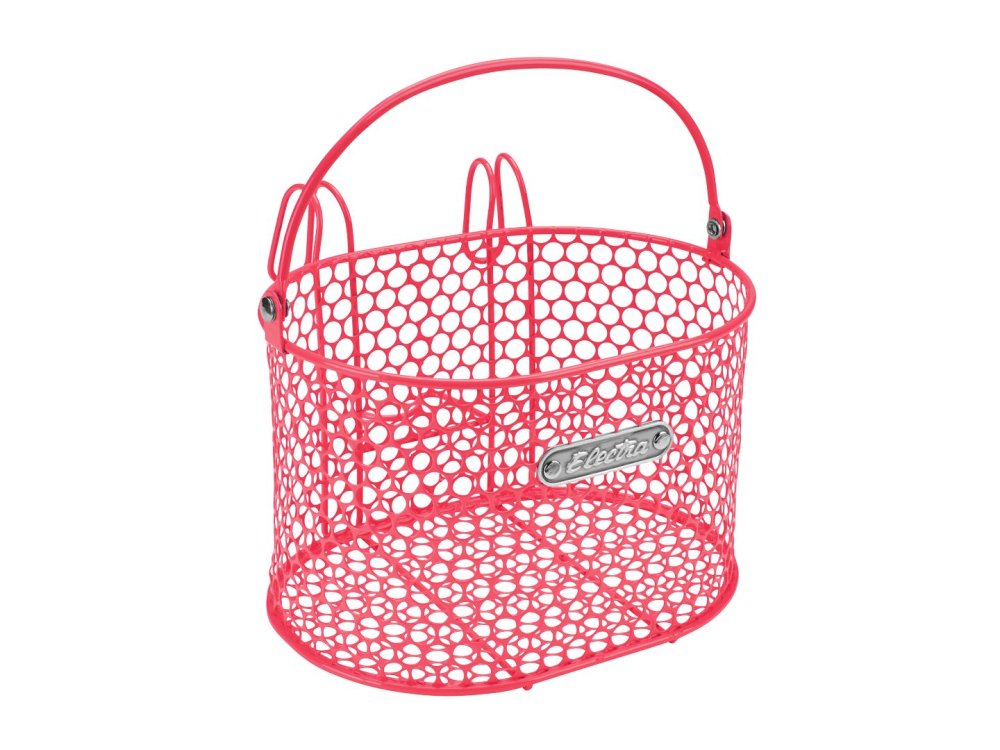Electra Basket Honeycomb Small Hook Hot Pink Front