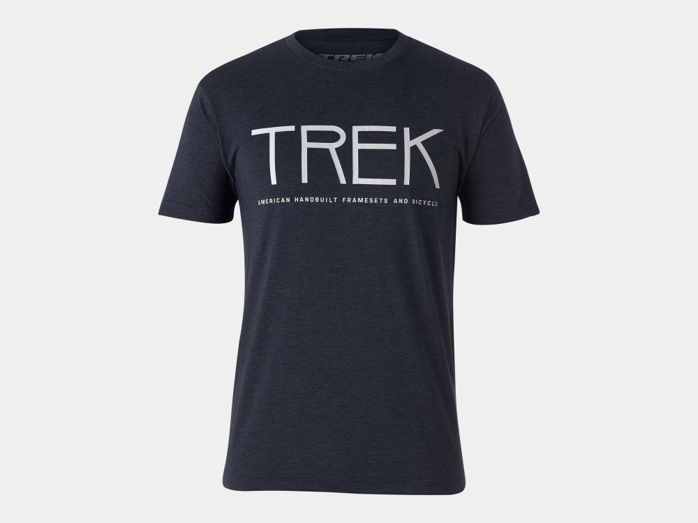 Trek Shirt Trek Stick Logo Tee L Navy