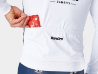 Santini Trikot Santini Trek-Segafredo Race Langarm XS Whit