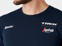 Santini Oberteil Santini Trek-Segafredo T-Shirt L Dark Blu