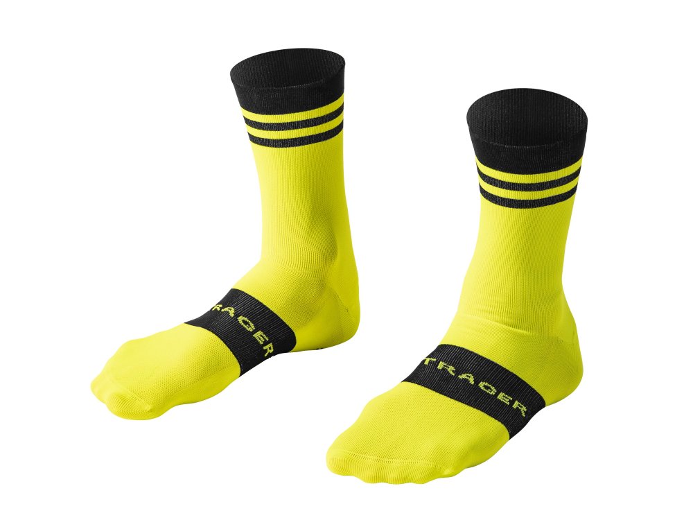Bontrager Socke Race Crew S (37-39) Radioactive Yellow