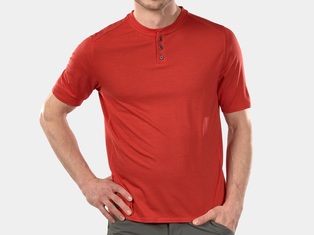 Bontrager Shirt Adventure Henley X-Large Mars Red